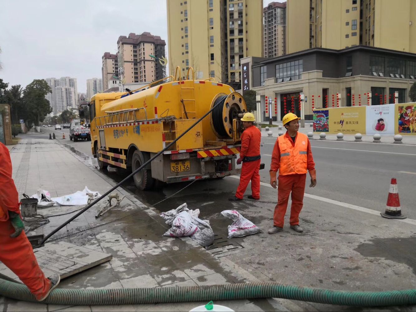 甘肃排污管道清淤-管道清洗